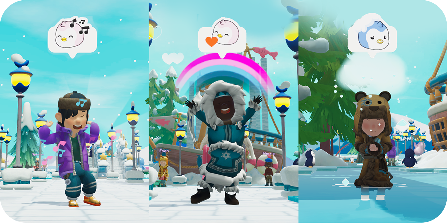 Pudgy Emotes = Holder-Only Utility